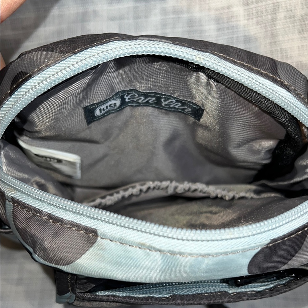 Lug Can Can Blue Camo Crossbody/Belt Bag Purse - Picture 5 of 14